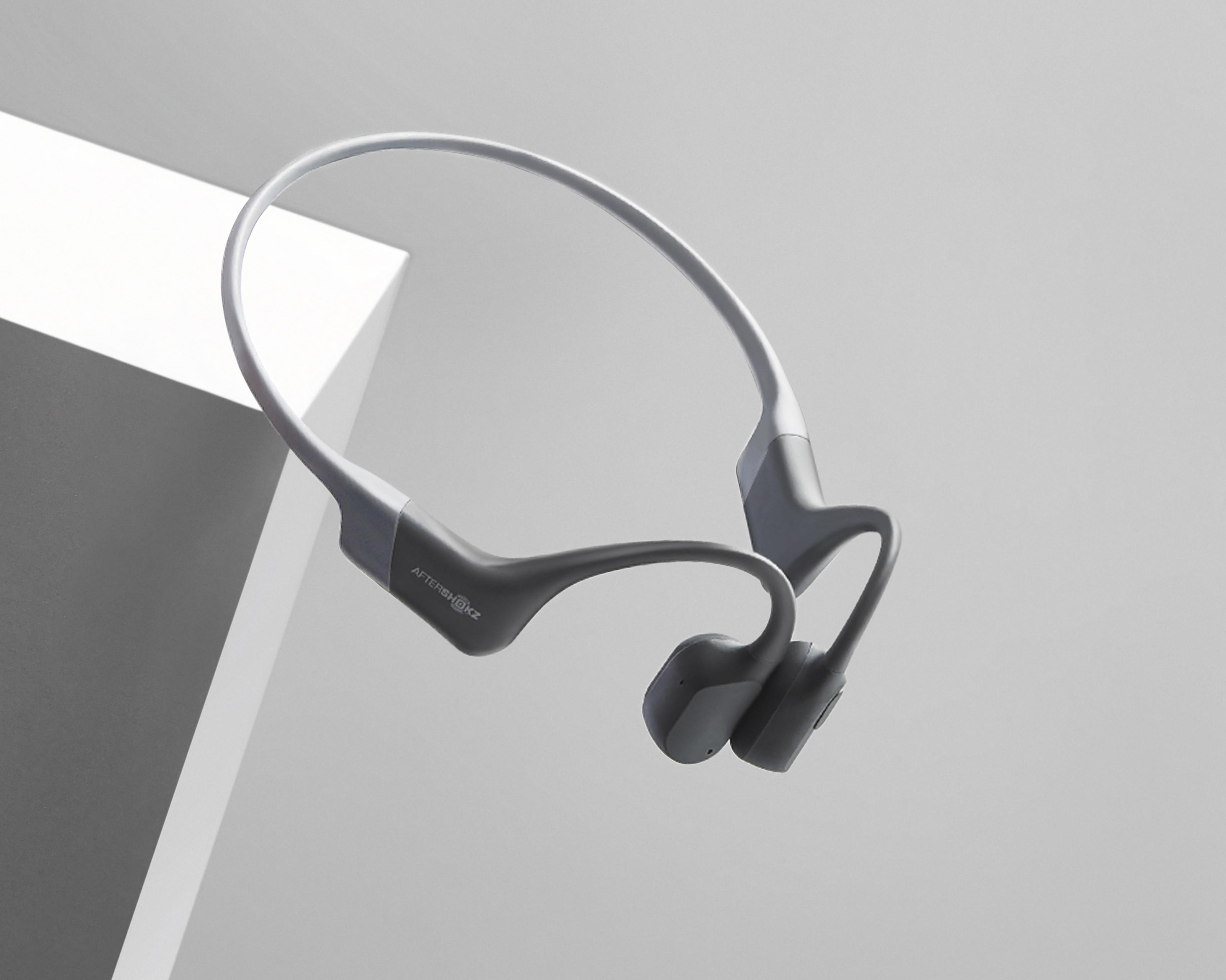 AFTERSHOKZ AEROPEX, Open-ear Headset Bluetooth Hellgrau