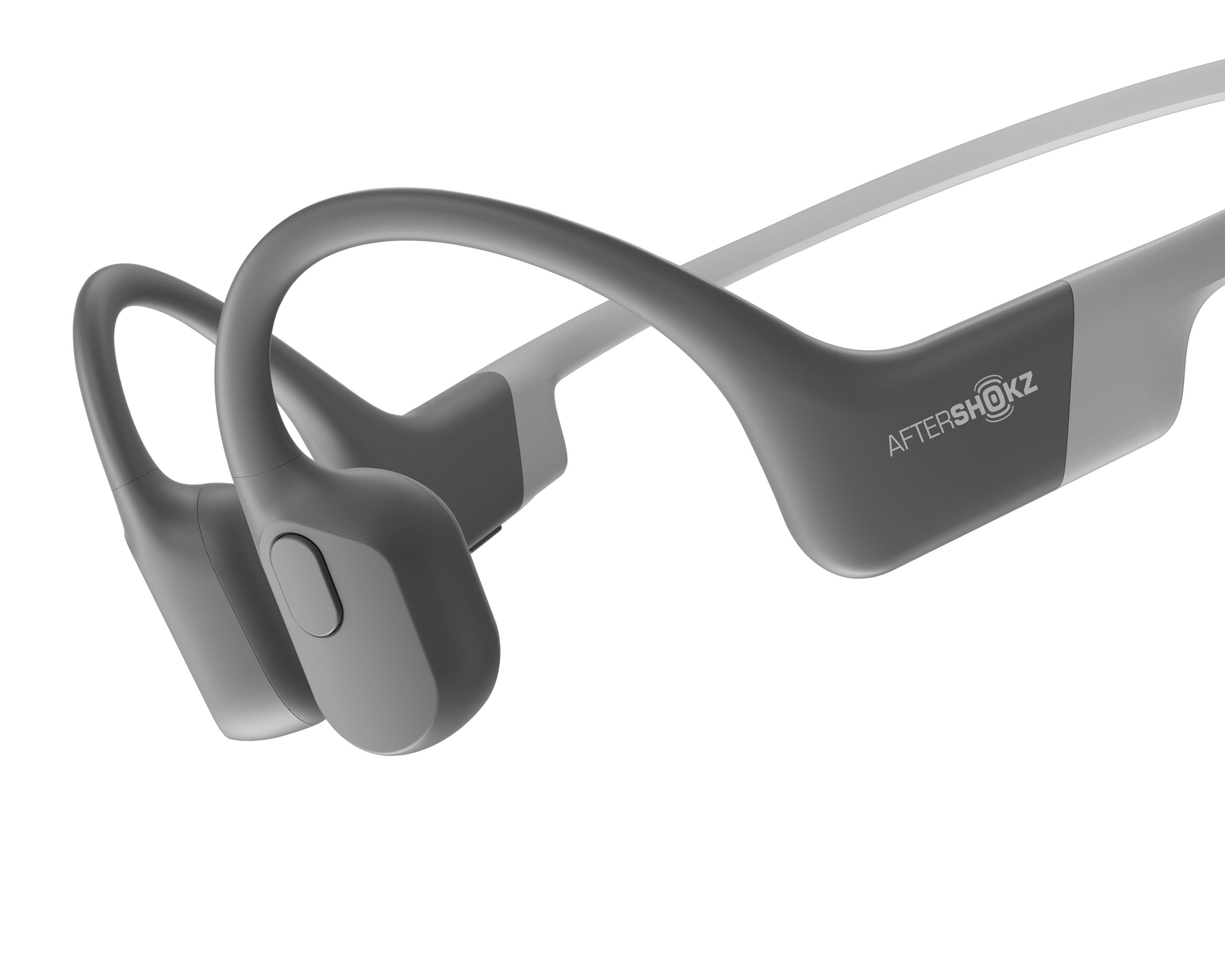 AFTERSHOKZ AEROPEX, Open-ear Headset Bluetooth Hellgrau