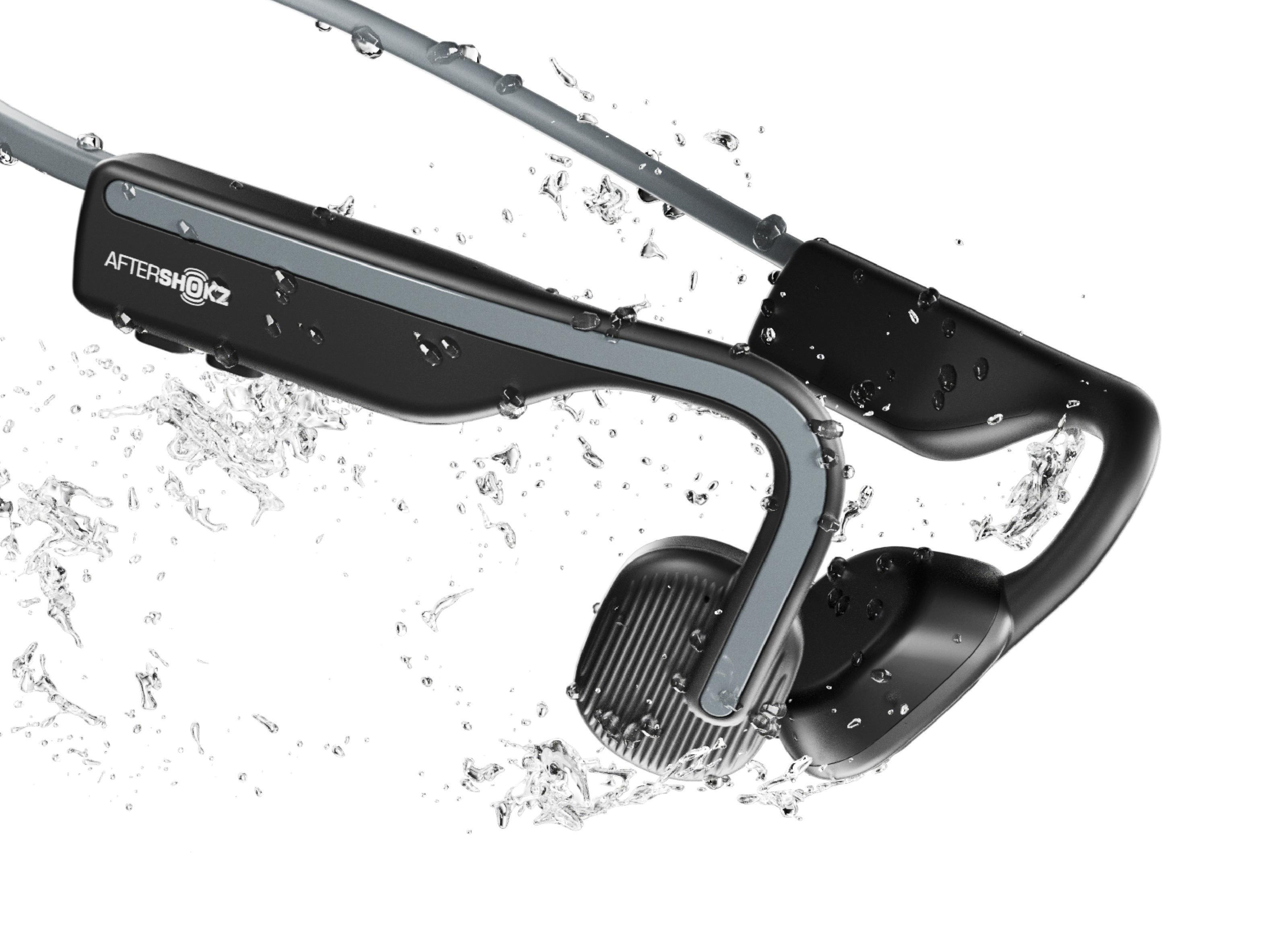 AFTERSHOKZ OPENMOVE, Neckband Kopfhörer Bluetooth Grau