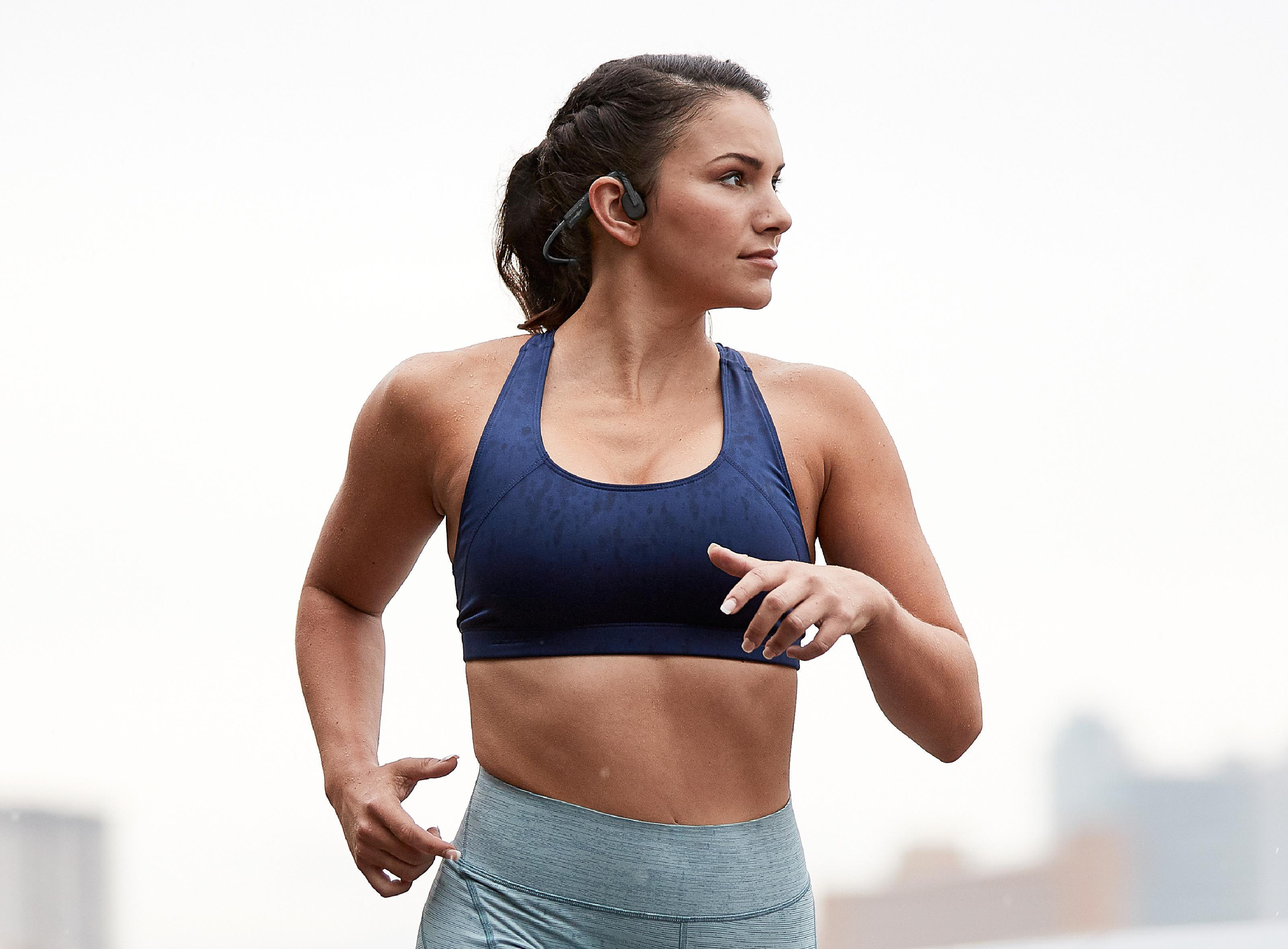 AFTERSHOKZ OPENMOVE, Neckband Kopfhörer Bluetooth Grau