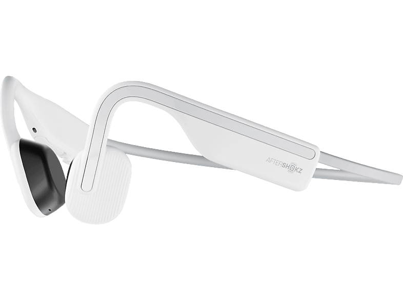 Bluetooth OPENMOVE, Weiß Neckband Kopfhörer AFTERSHOKZ