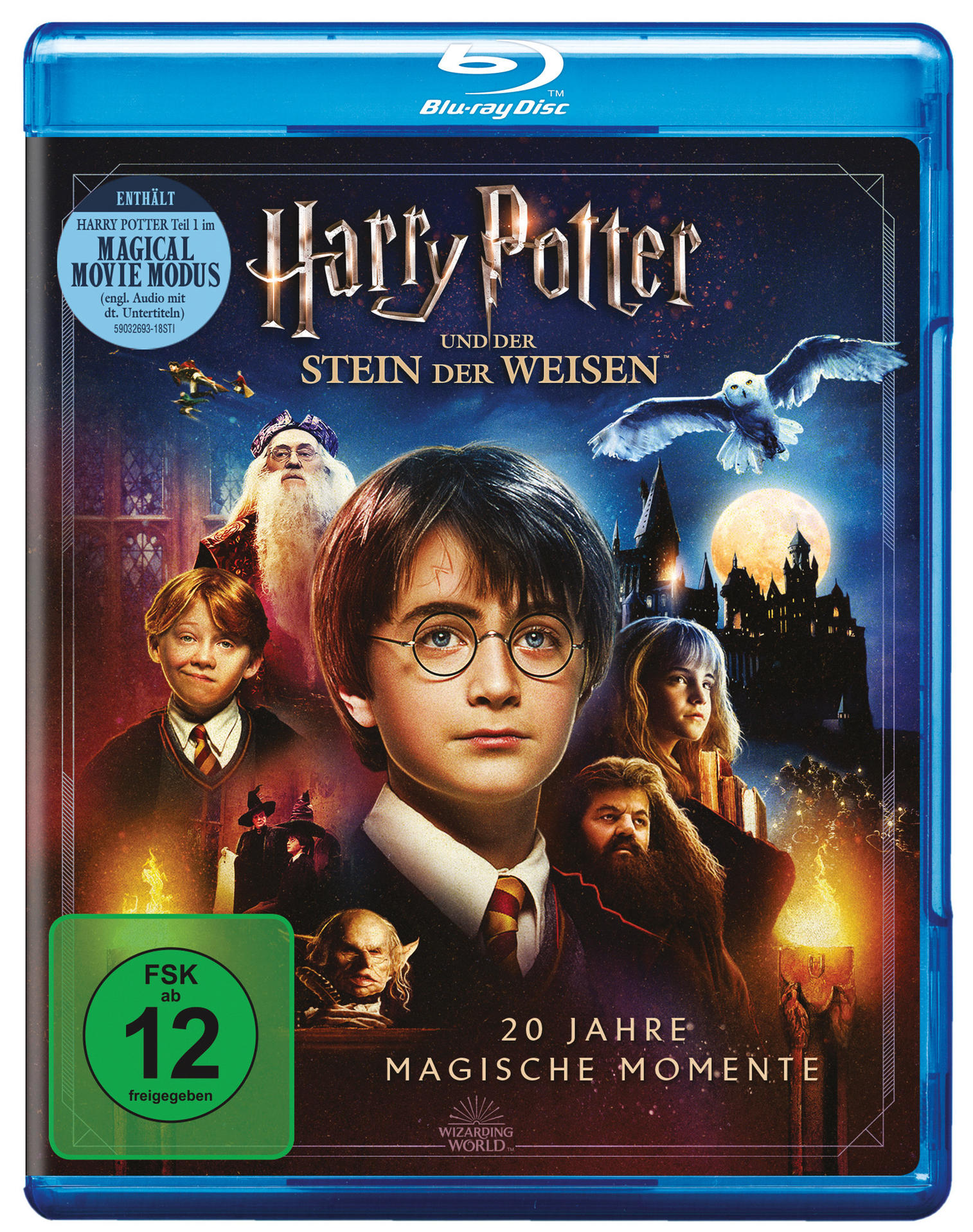 und Stein Harry der Potter der Blu-ray Weisen