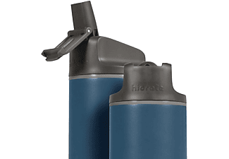 HIDRATE Smarte Wasserflasche Spark Steel 17oz, 500ml, Straw Deep Blue