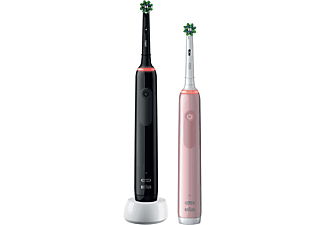 ORAL-B Pro 3 3900N Elekrische Zahnbürste Duopack Black + Pink