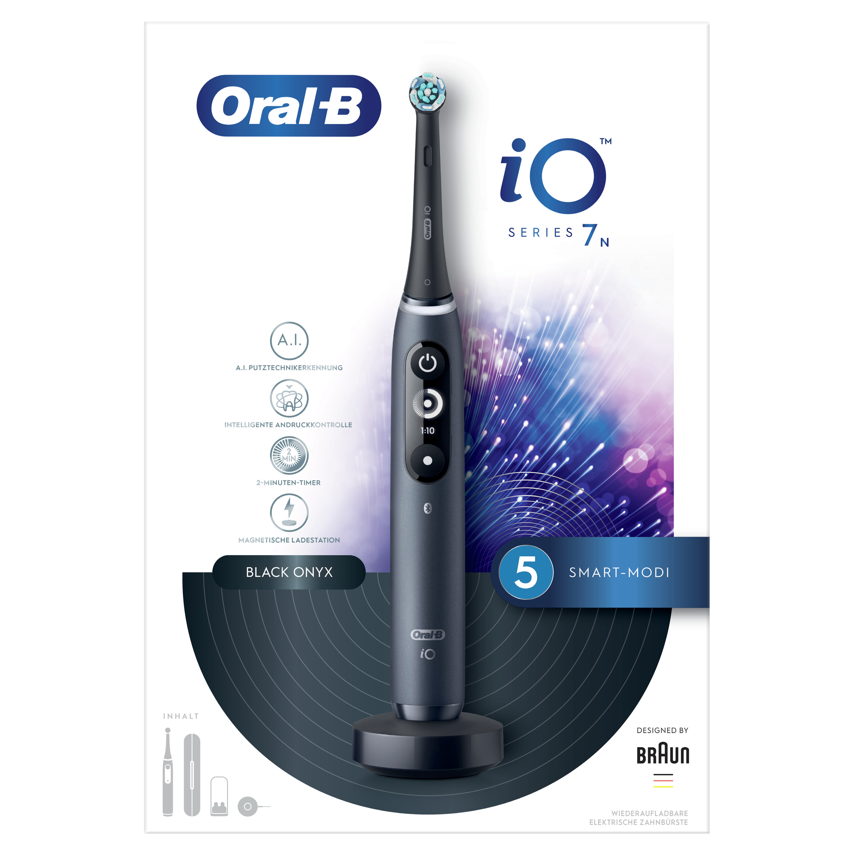 ORAL-B iO Series 7N Elektrische Zahnbürste Black Onyx