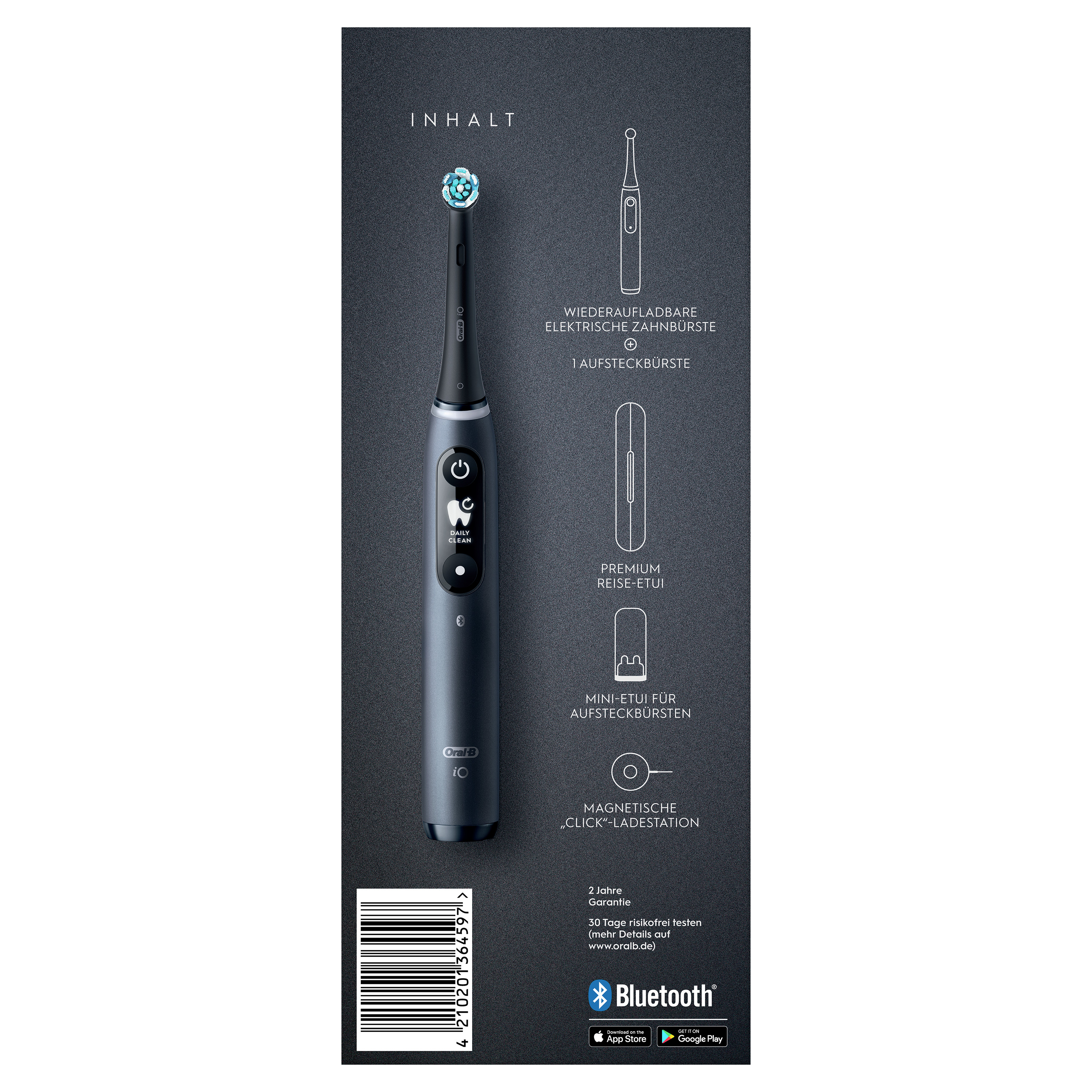 ORAL-B iO Series 7N Elektrische Zahnbürste Black Onyx