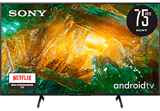 TV LED 49" - Sony KD-49XH8096, Ultra HD 4K, HDR, Android TV, Triluminos, Asistente de Google, Control por voz
