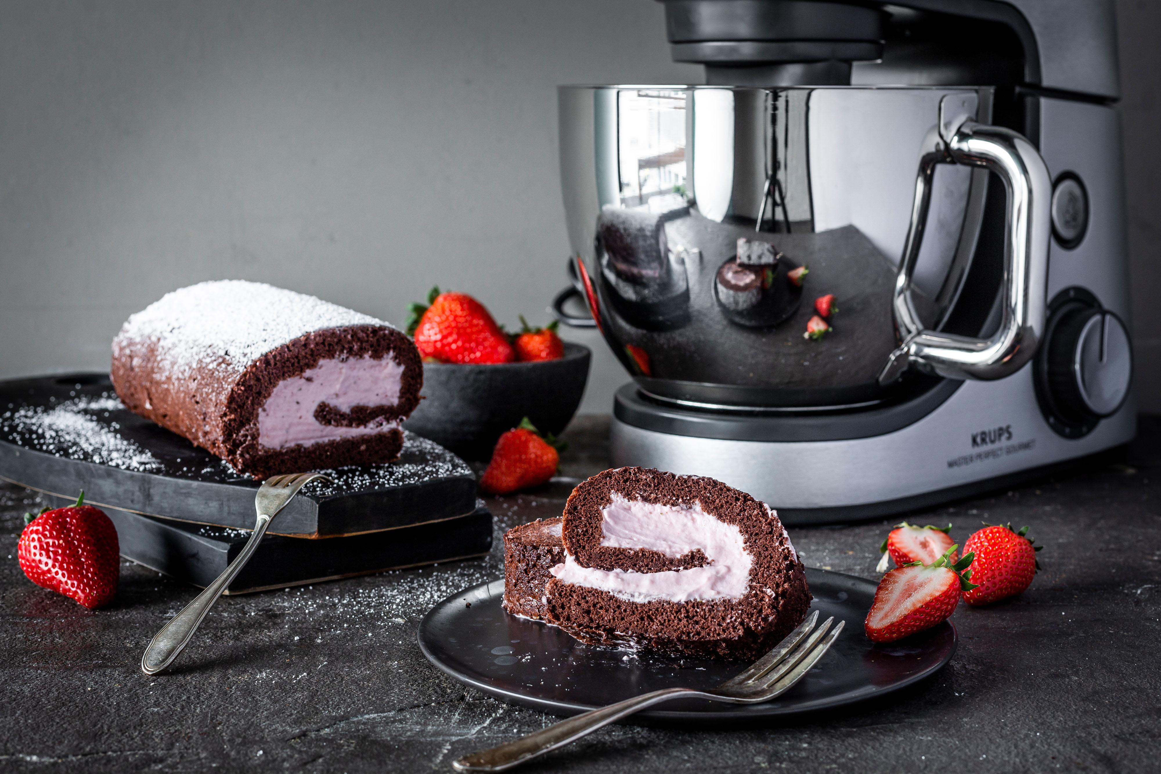 KRUPS KA631D Master Perfect Gourmet + Delica Tool  Küchenmaschine Edelstahl gebürstet (Rührschüsselkapazität: 4,6 l, 1100 Watt)