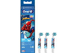 ORAL-B Spiderman pour enfants (3 pièces) - Têtes de brosse (Multicolore)