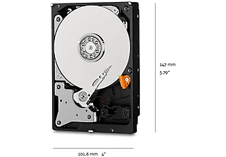 Pulido propiedad Desviarse Disco duro 2 TB | Western Digital Desktop Performance, SATA III, 6 Gbps,  3.5 ", 7200 rpm, Caché 64 MB, Negro