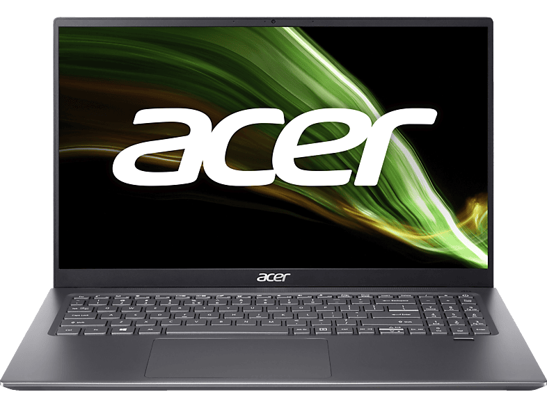 ACER Swift 3 (SF316-51-75MK), Notebook mit 16,1 Zoll Display, Intel® Core™ i7 Prozessor, 16 GB RAM, 512 GB SSD, Intel Iris Xe Grafik, Grau