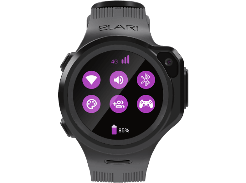 Smartwatch infantil  Elari KidPhone 2, 1.4, GPS, Bluetooth, IP54, Botón  SOS, Verde