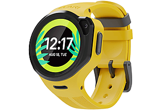 Smartwatch | Elari KidPhone 4GR, niños, 48 Bluetooth, IP67, Wi-Fi, GPS, Amarillo