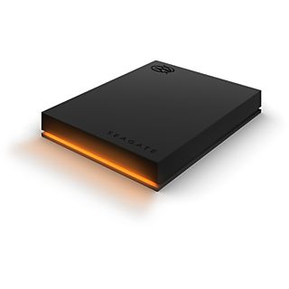 Disco duro externo 1 TB - Seagate Firecuda Gaming STKL1000400, USB 3.2, HDD, Negro
