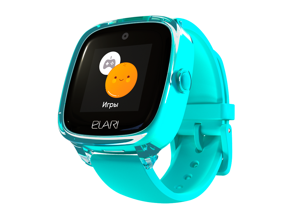 REACONDICIONADO Smartwatch - Elari KidPhone Fresh, Para niños, 3 días, IP67, GPS, 2G, Verde