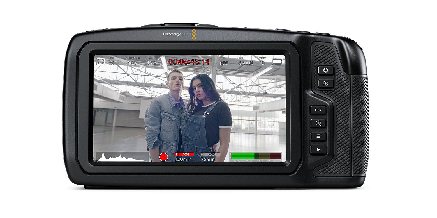 BLACKMAGIC Pocket Cinema Camera 6K Digitalfilmkamera opt. Zoom