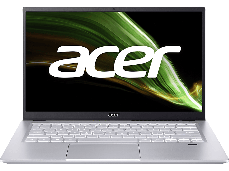 ACER Swift X (SFX14-41G-R1YX) mit Tastaturbeleuchtung, Notebook, mit 14 Zoll Display, AMD Ryzen™ 5 Prozessor, 16 GB RAM, 512 GB SSD, NVIDIA, GeForce RTX™ 3050, Gold Windows 10 Home (64 Bit)