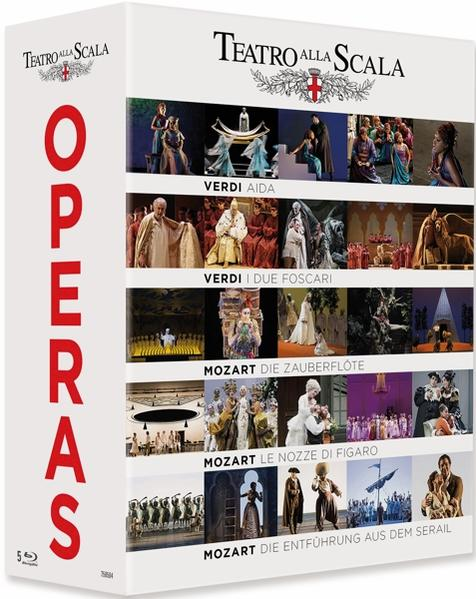 Domingo/Damrau/Schultz/Mehta/+ - Teatro alla Scala - (Blu-ray) Opera (Blu-ray) - Box