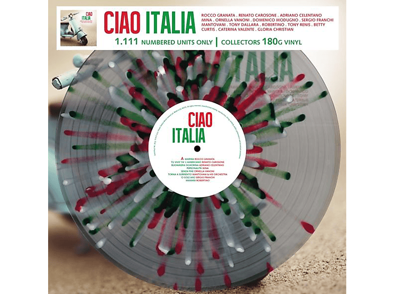 Gram Italia-Limited VARIOUS - Splatter 180 - Vinyl Ciao (Vinyl)