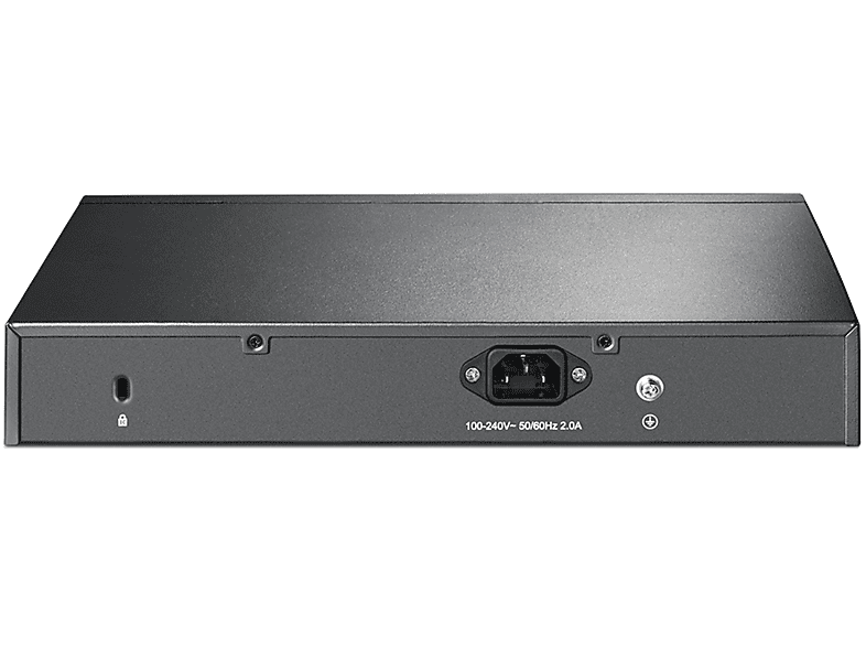 TP-LINK Gigabit Easy Smart Switch TL-SG1000, 8x PoE+, 8x Gb-LAN, Schwarz — Foto 2 von 2