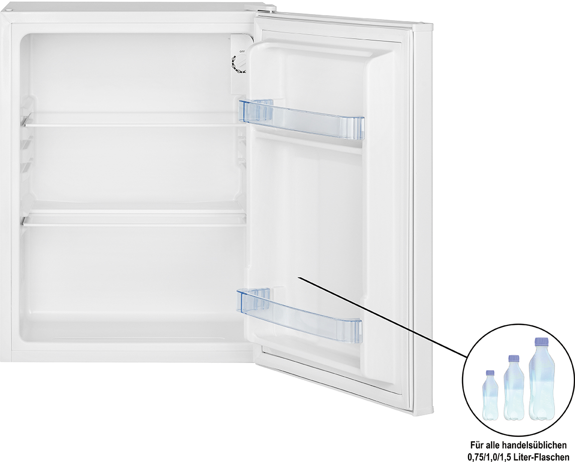 BOMANN KB 7235 Kühlschrank (58 l, F, 632 mm hoch, Weiß)