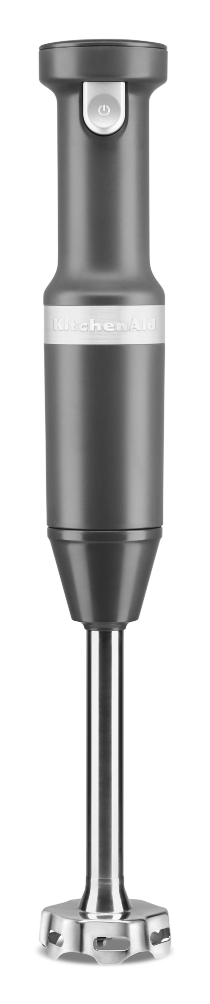KITCHENAID 5KHBBV53EDG Cordless Stabmixer Dunkelgrau (16 Watt, 0.7 l)
