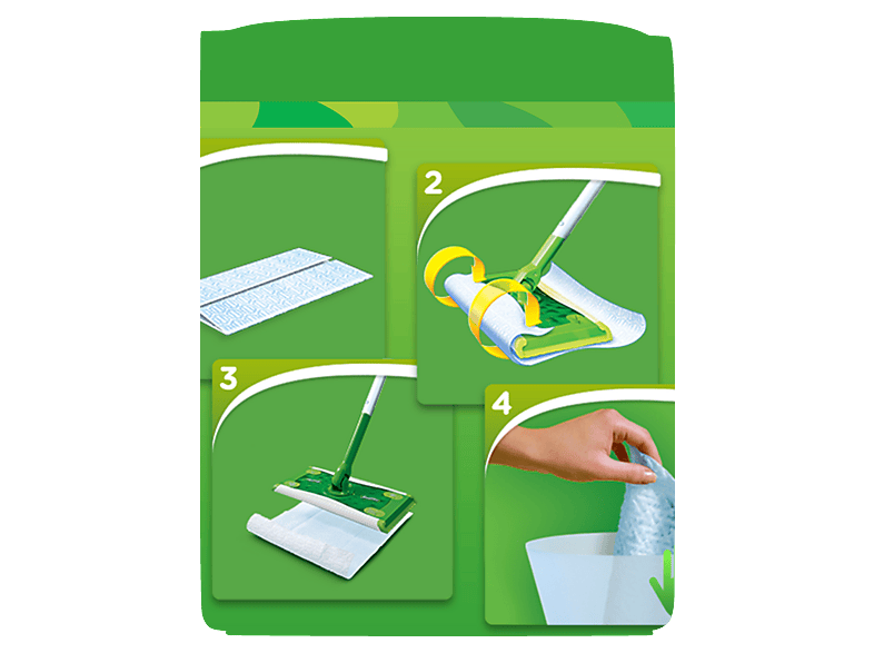 Swiffer 18 Stück Trockene Bodentücher Nachfüllpackung — Foto 5 von 5