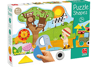 JUMBO Goula Puzzle Formen Kleinkindspielzeug Mehrfarbig