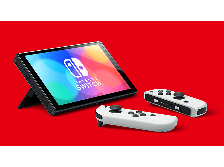 NINTENDO Switch Weiß (OLED Modell); Nintendo Switch OLED Modell----Spielekonsole — Foto 5 von 5