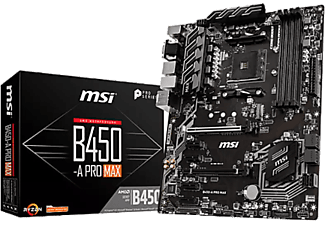 MSI MB B450-A Pro Max Anakart Siyah Outlet 1209173