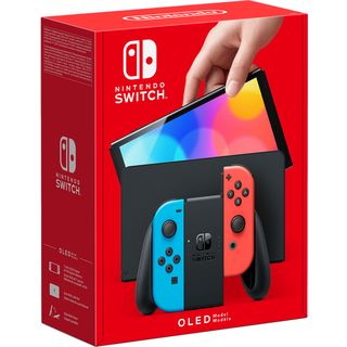 Nintendo Switch Neonrot/Neonblau (OLED Modell)