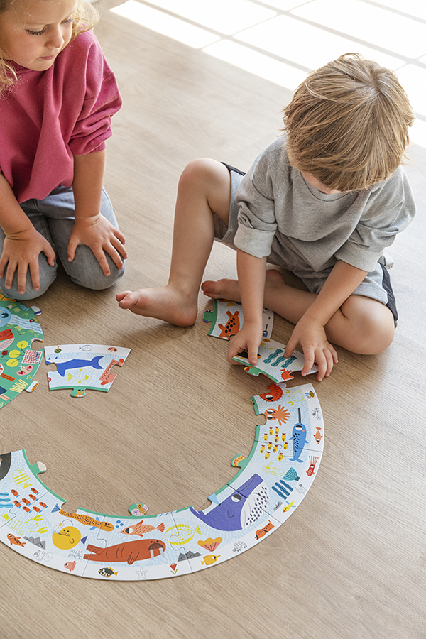 JUMBO Goula Tiere entdecken XXL-Puzzle