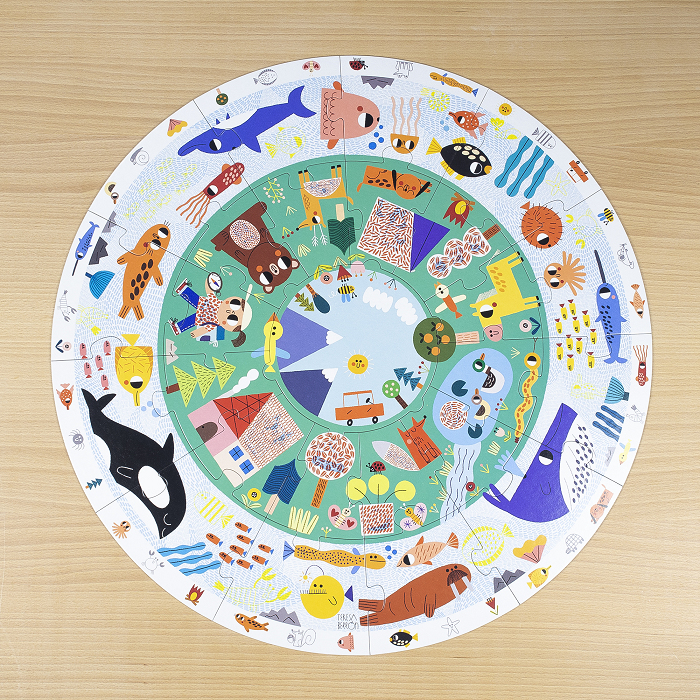 JUMBO Goula Tiere entdecken XXL-Puzzle