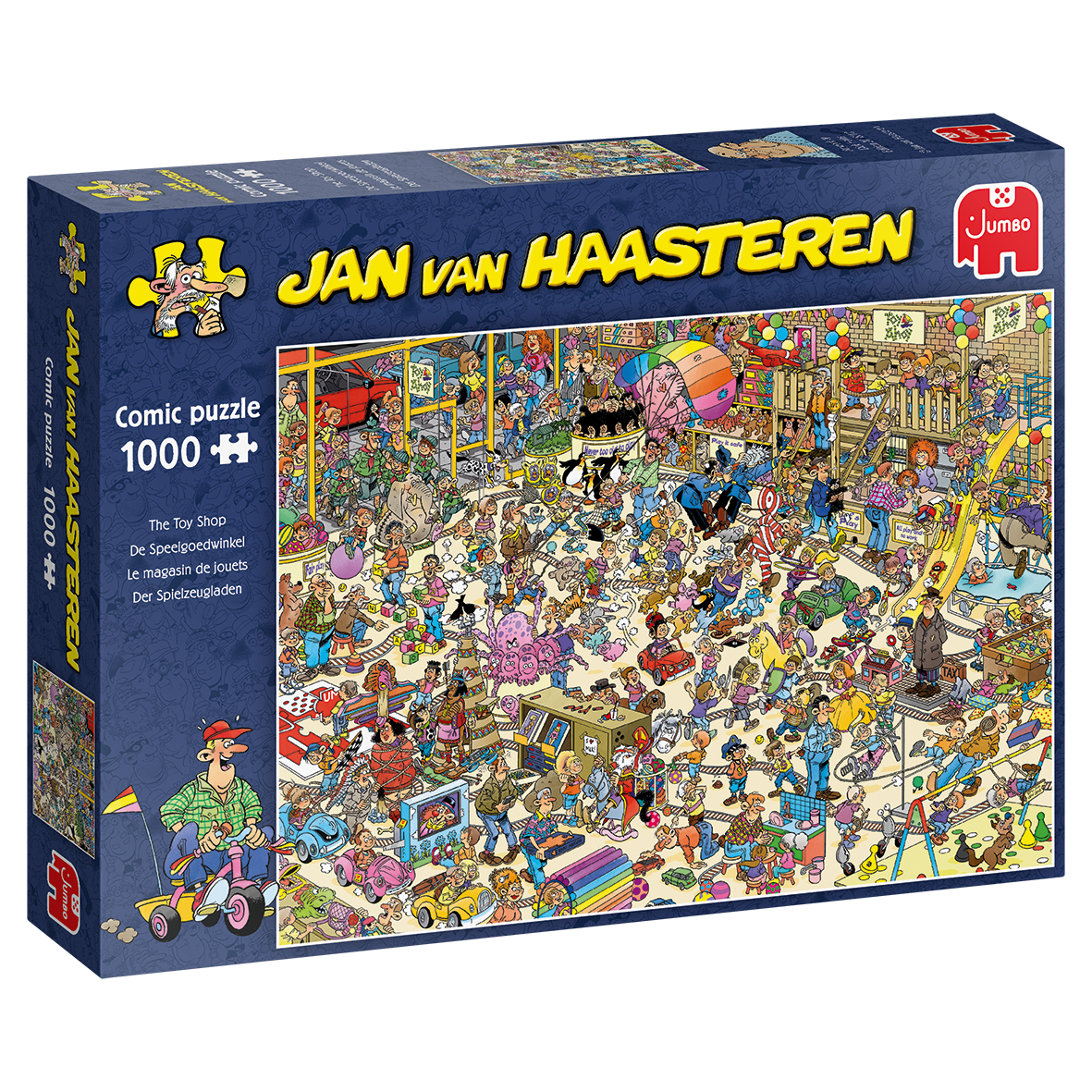 JUMBO Jan van Haasteren - Das Spielzeuggeschäft - 1000 Teile Puzzle