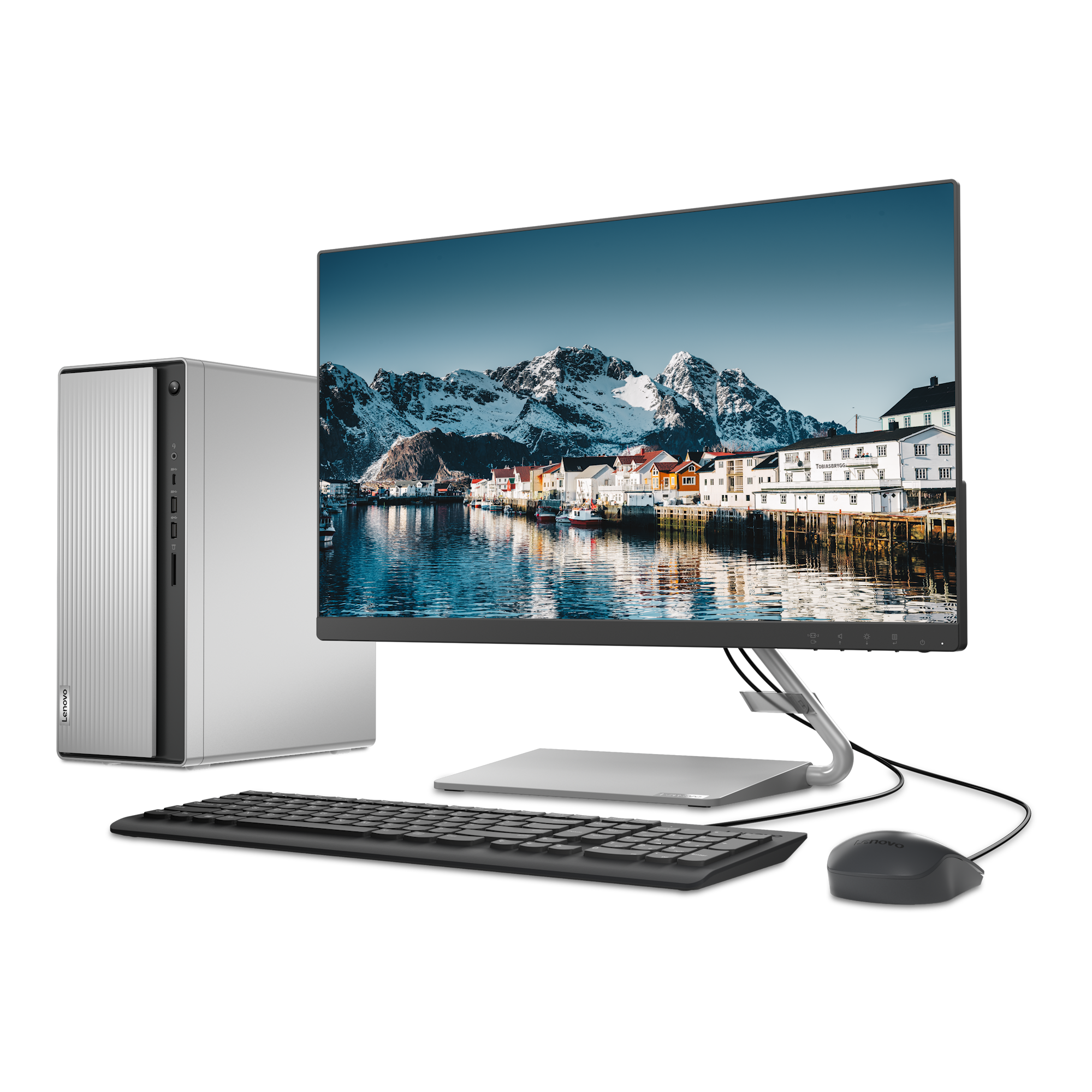 LENOVO IdeaCentre 5- Ryzen 5 5600G 16GB 512GB