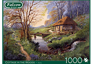JUMBO Falcon de luxe Cottage in the Woods Puzzle Mehrfarbig