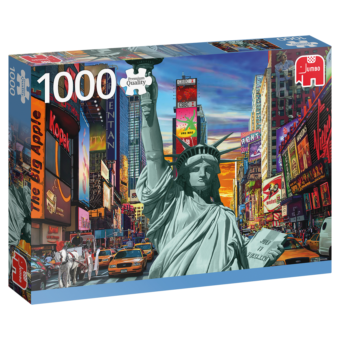 JUMBO Premium Collection New York Collage Puzzle Mehrfarbig