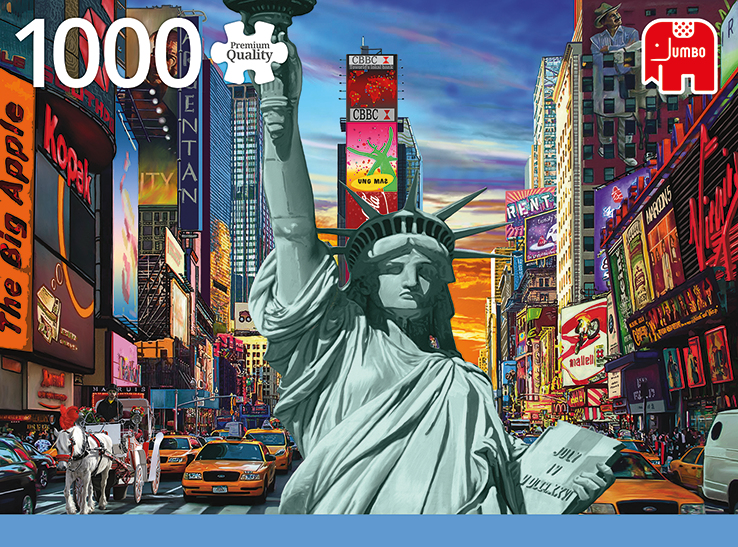 JUMBO Premium Collection New York Collage Puzzle Mehrfarbig