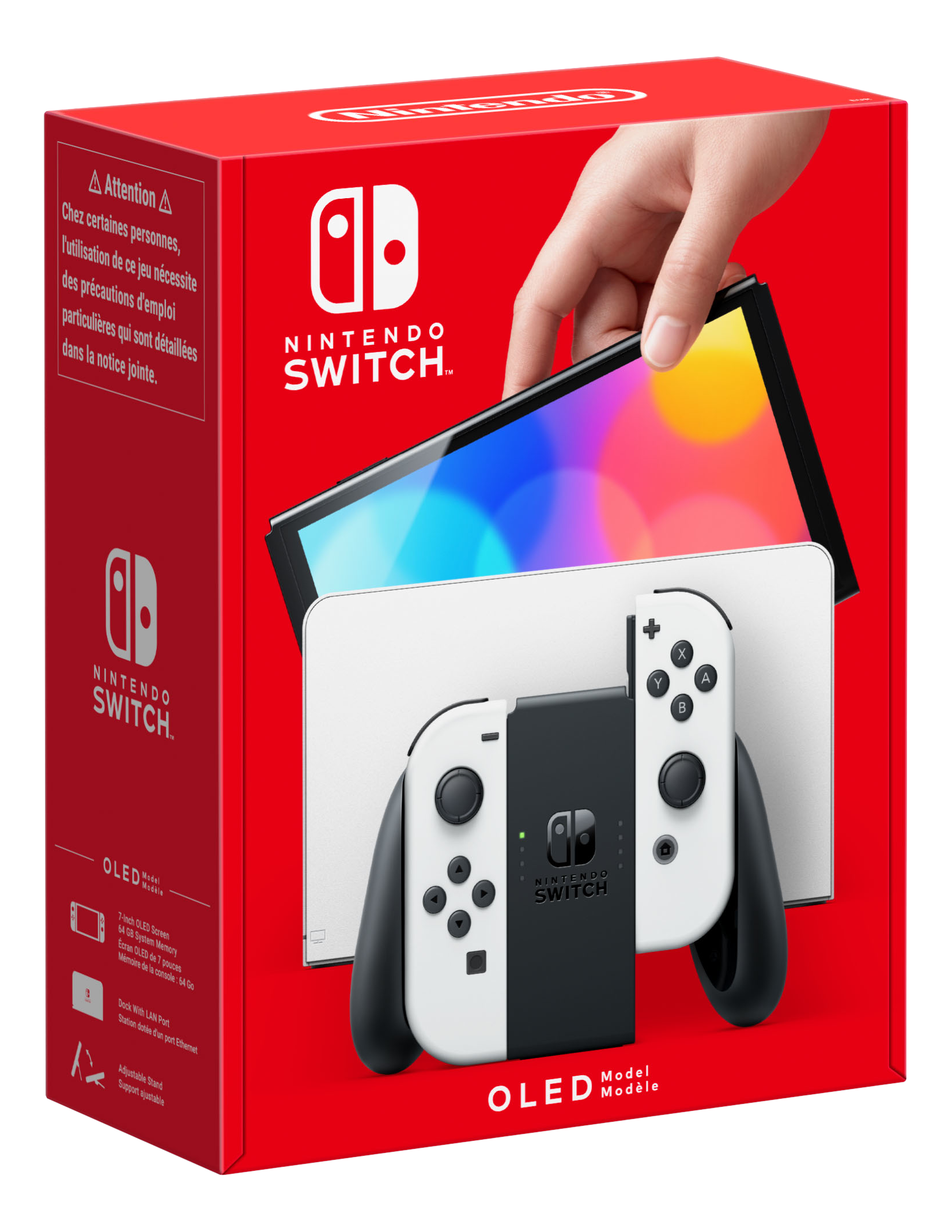 Switch (OLED-Modell) | Spielekonsole - Weiss/Schwarz | MediaMarkt