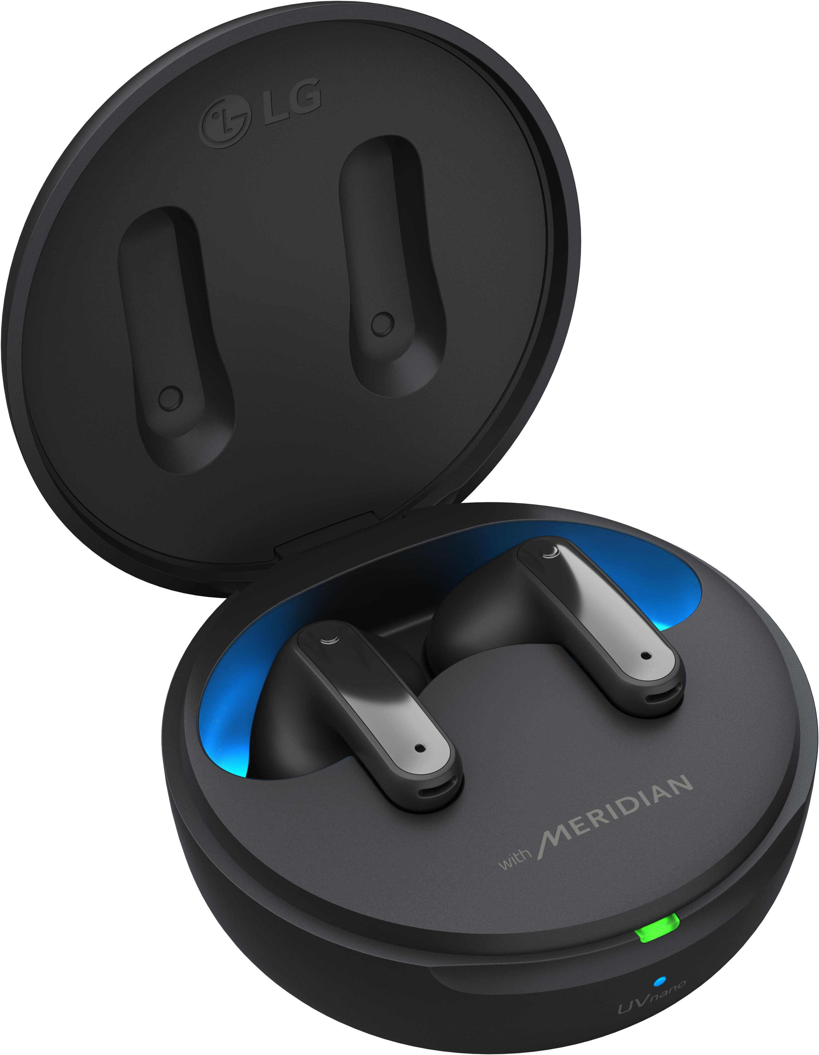 LG TONE Free DFP8, In-ear Kopfhörer Bluetooth Charcoal Black
