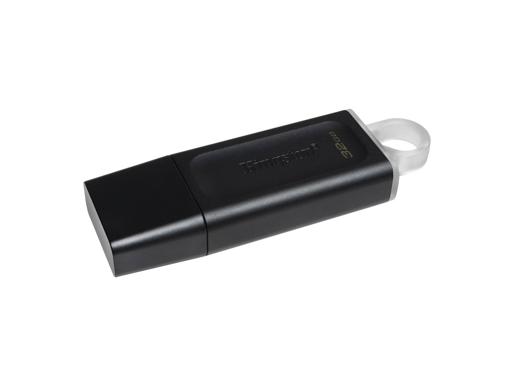 Memoria USB 32 GB - Kingston Exodia DTX/32GB, 5 Gbit/s, USB 3.2 Gen 1, Negro y Gris