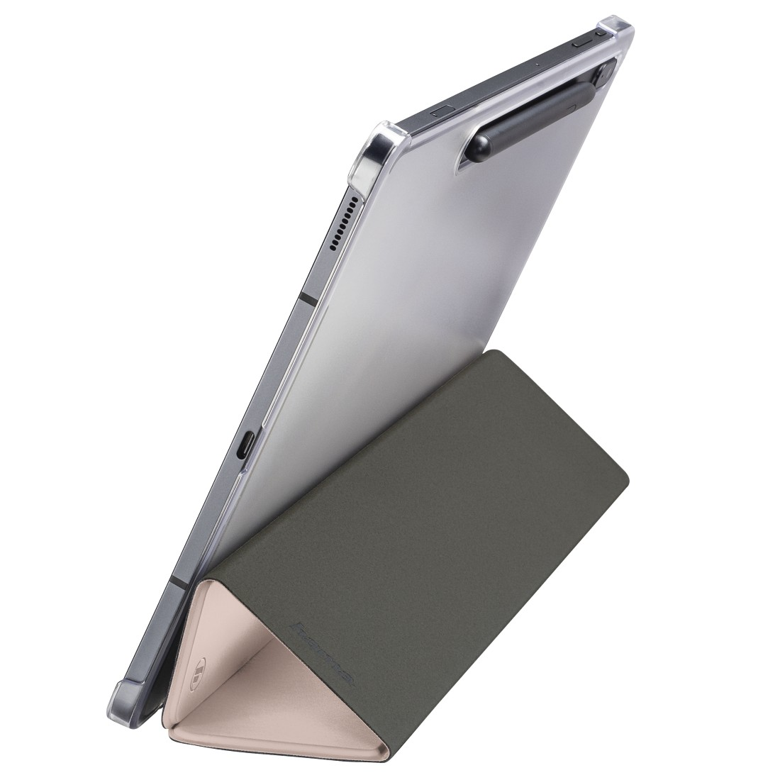 Clear, FE S7+ Rosa Samsung, Tab / Fold S8+ Galaxy HAMA Bookcover, S7 / 12.4\