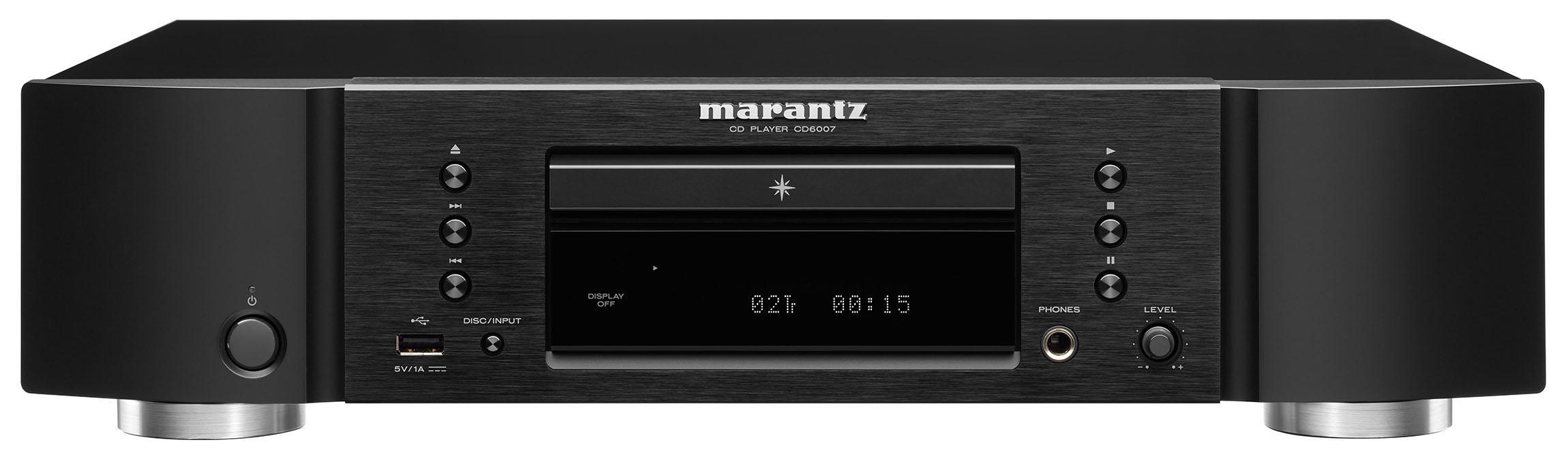 MARANTZ CD6007 HiFi CD-Player, Schwarz