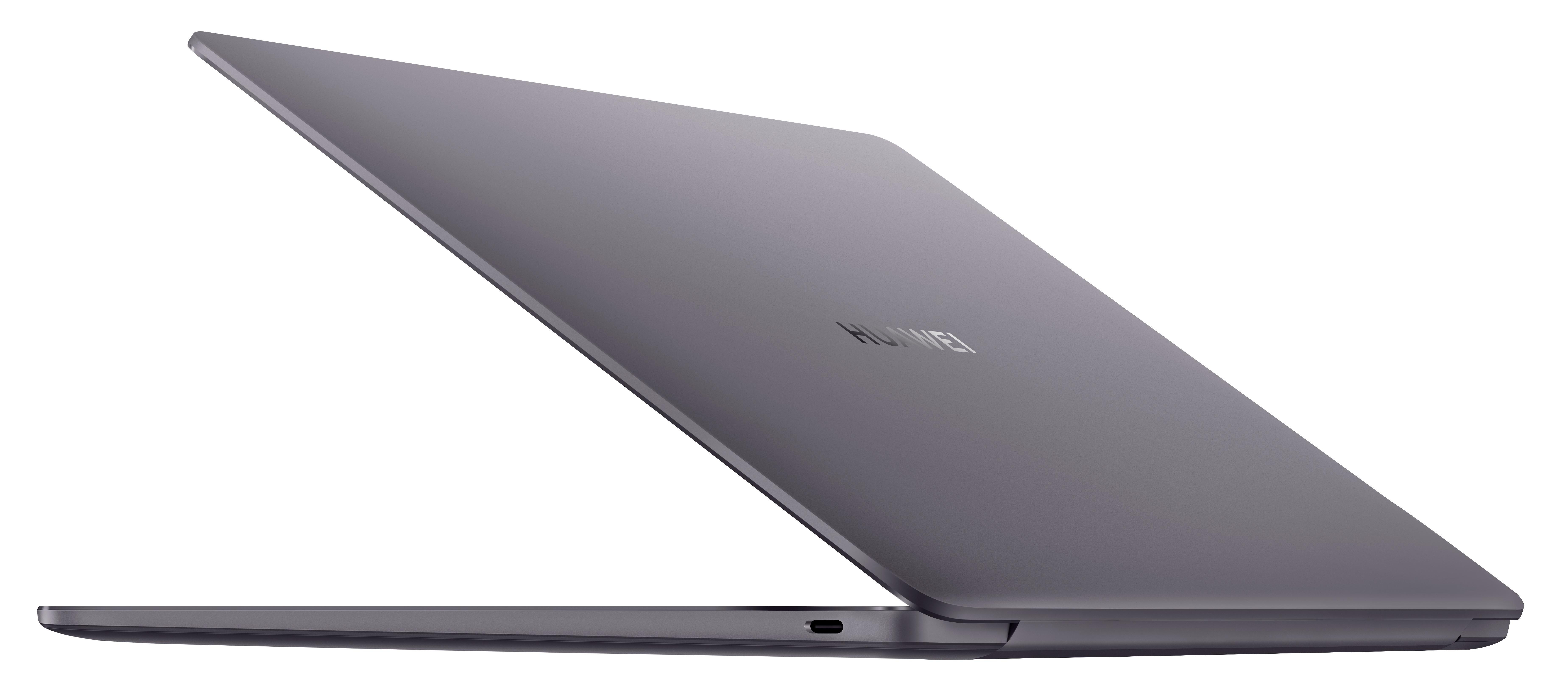 HUAWEI Matebook 13, Notebook mit 13 Zoll Display, Windows 10 Home, AMD Ryzen™ 7 Prozessor, 16 GB RAM, 512 GB SSD, Radeon™ Vega 10 Grafik, Space Gray