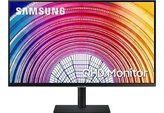 SAMSUNG 32" LS32A604NWMXUF QHD 75Hz VA DP HDMI HAS Pivot Flat Monitör Siyah