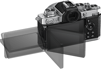 NIKON Z fc Systemkamera Gehäuse, 20.9 MP, APS-C, 4K/30p, 11B/s, OLED Sucher, 3.0 Zoll Touch LCD