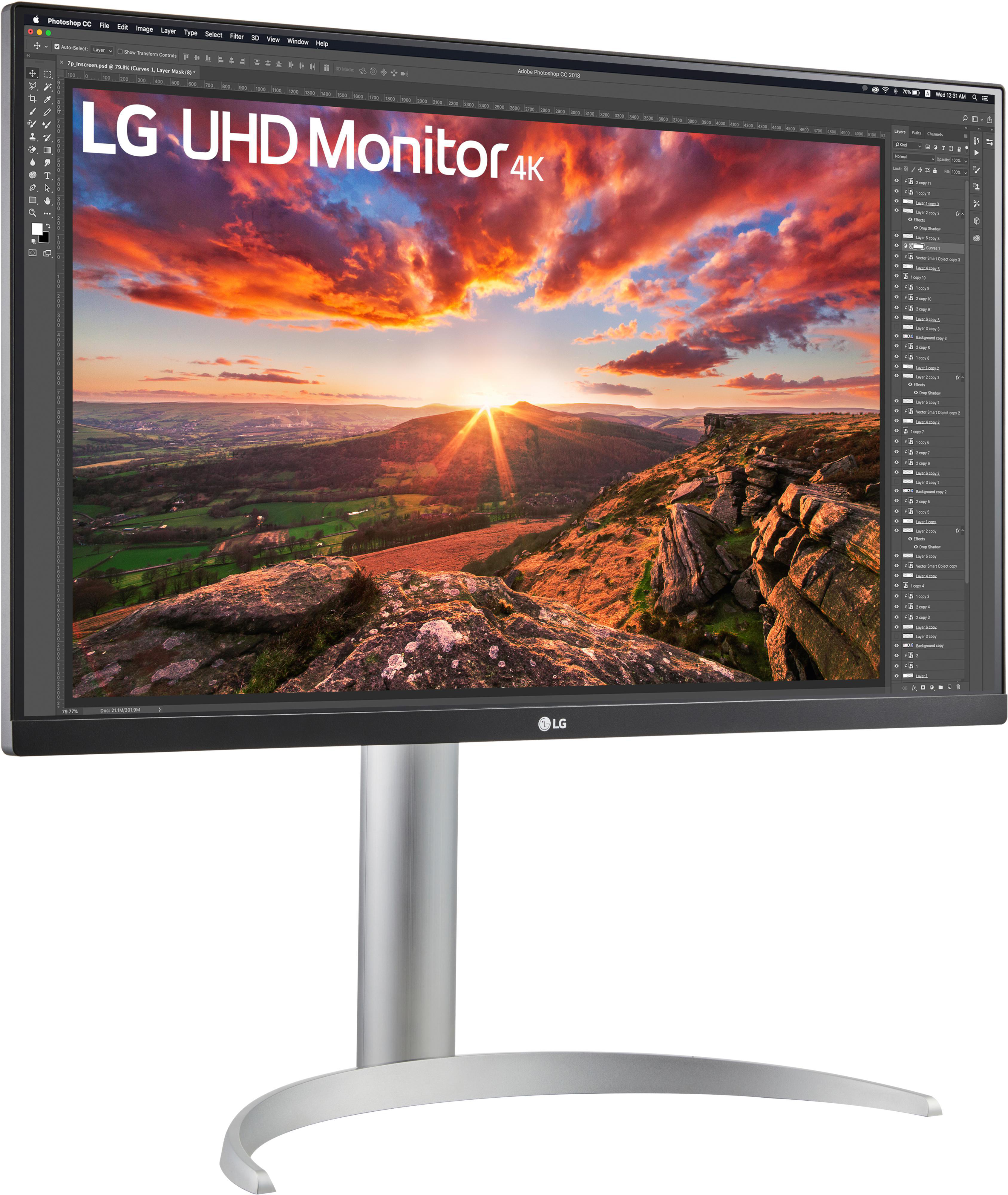 LG 27UP850-W HDR 27 Zoll  UHD 4K  Monitor  5 ms Reaktionszeit  