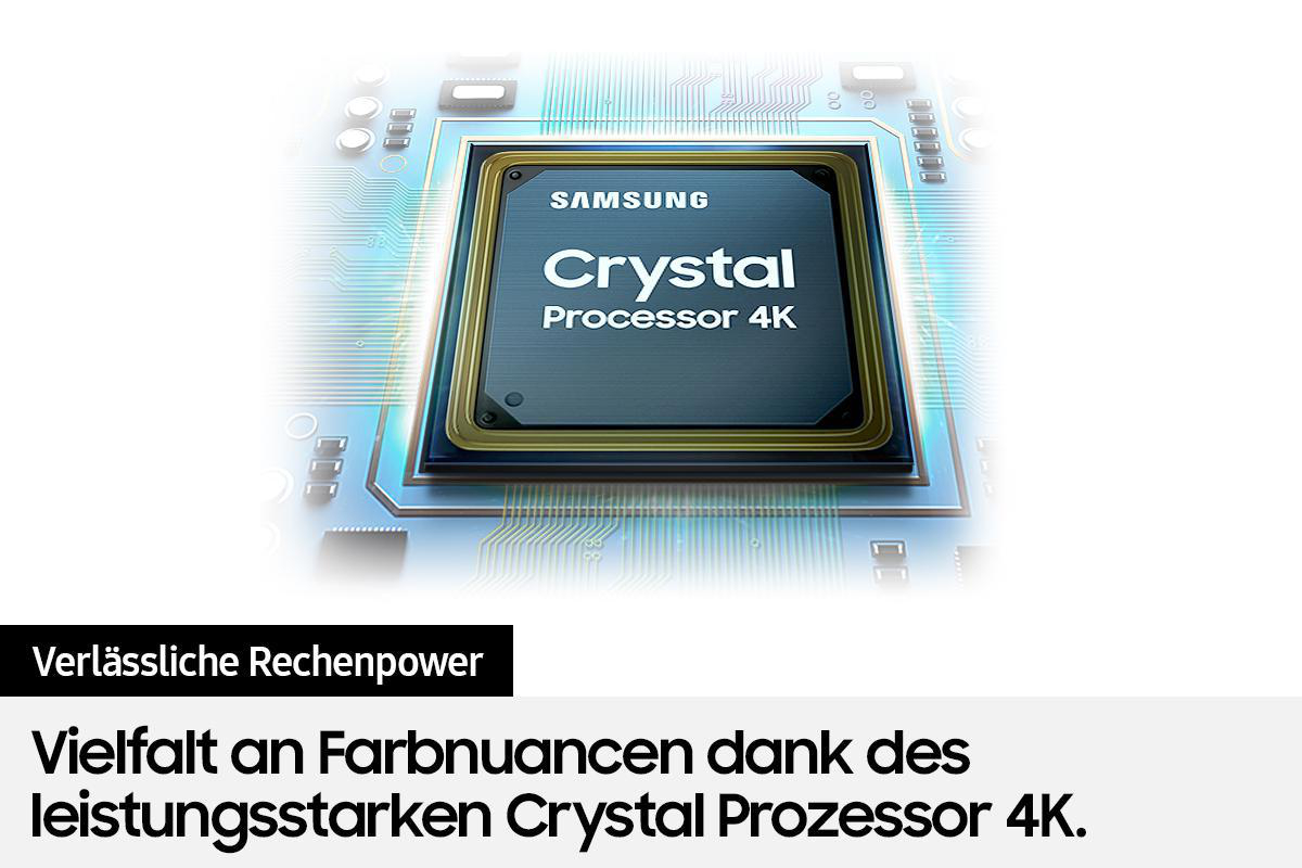 SAMSUNG GU65AU8079 LED TV (Flat, 65 Zoll / 163 cm, UHD 4K, SMART TV, Tizen)