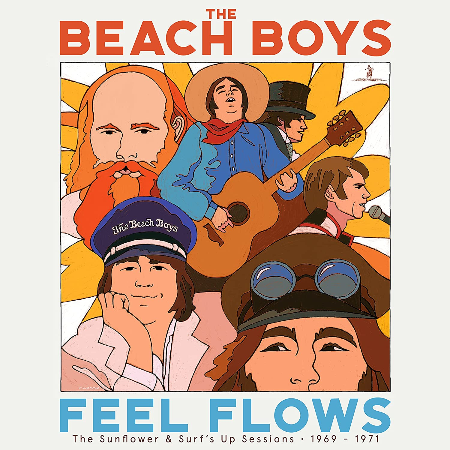 The Beach Boys - Feel Flows Sunflower & Surf’s Up Sessions 1969-1971 (Limited Edition) (Vinyl LP (nagylemez))