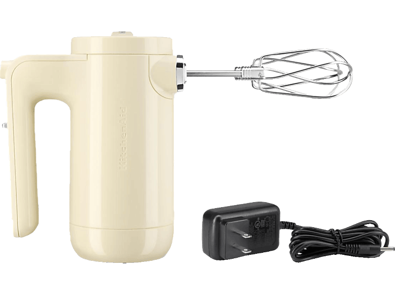 KITCHENAID 5KHMB732EAC Cordless Handmixer Creme (12 Volt) Handmixer in